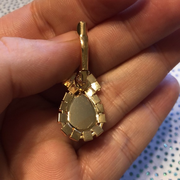 4pcs/set Water Drop Design Necklace, Earrings, Ring & Bracelet Jewelry Set - Picture 14 of 17